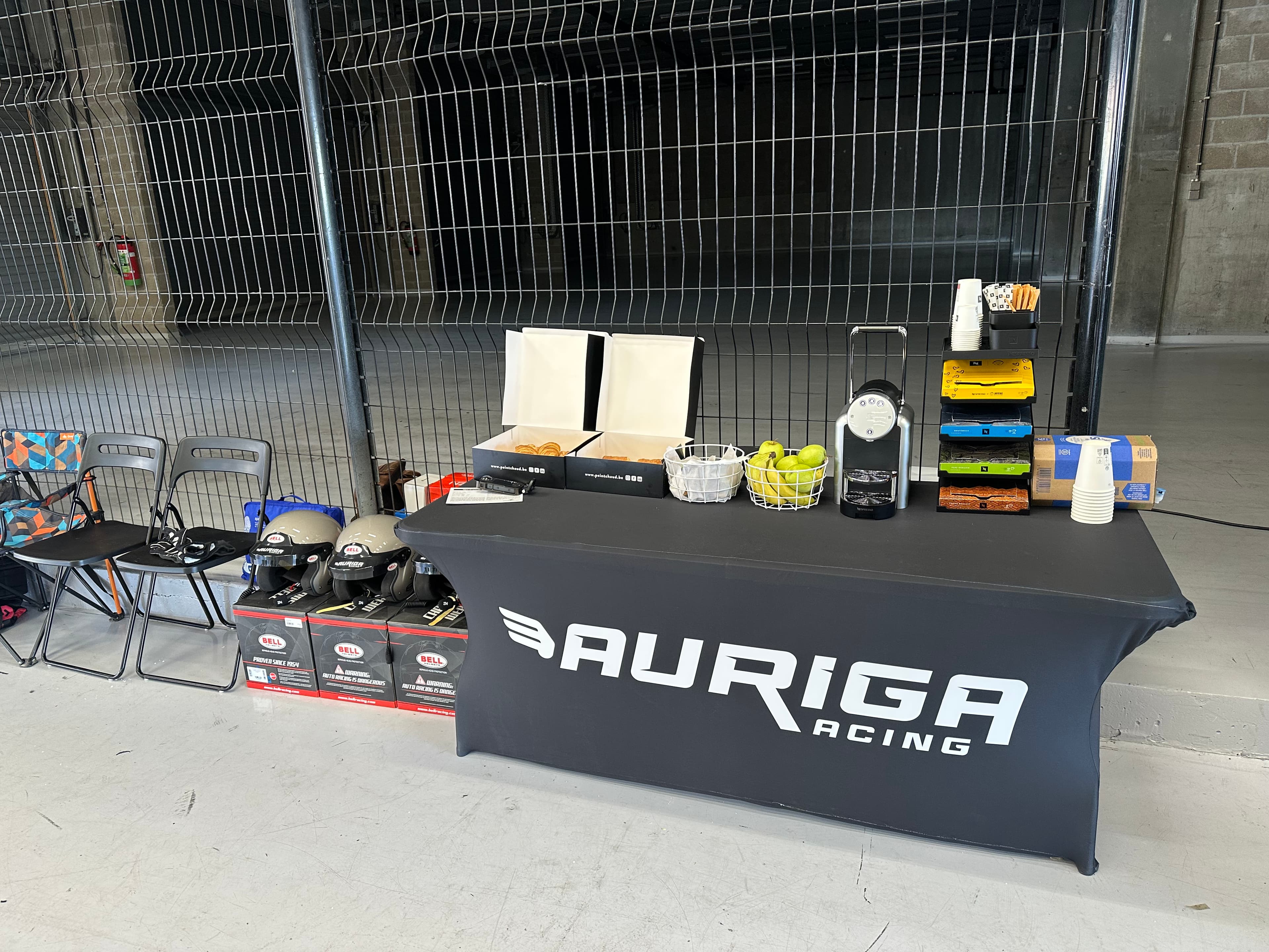 Catering for our drivers of the day