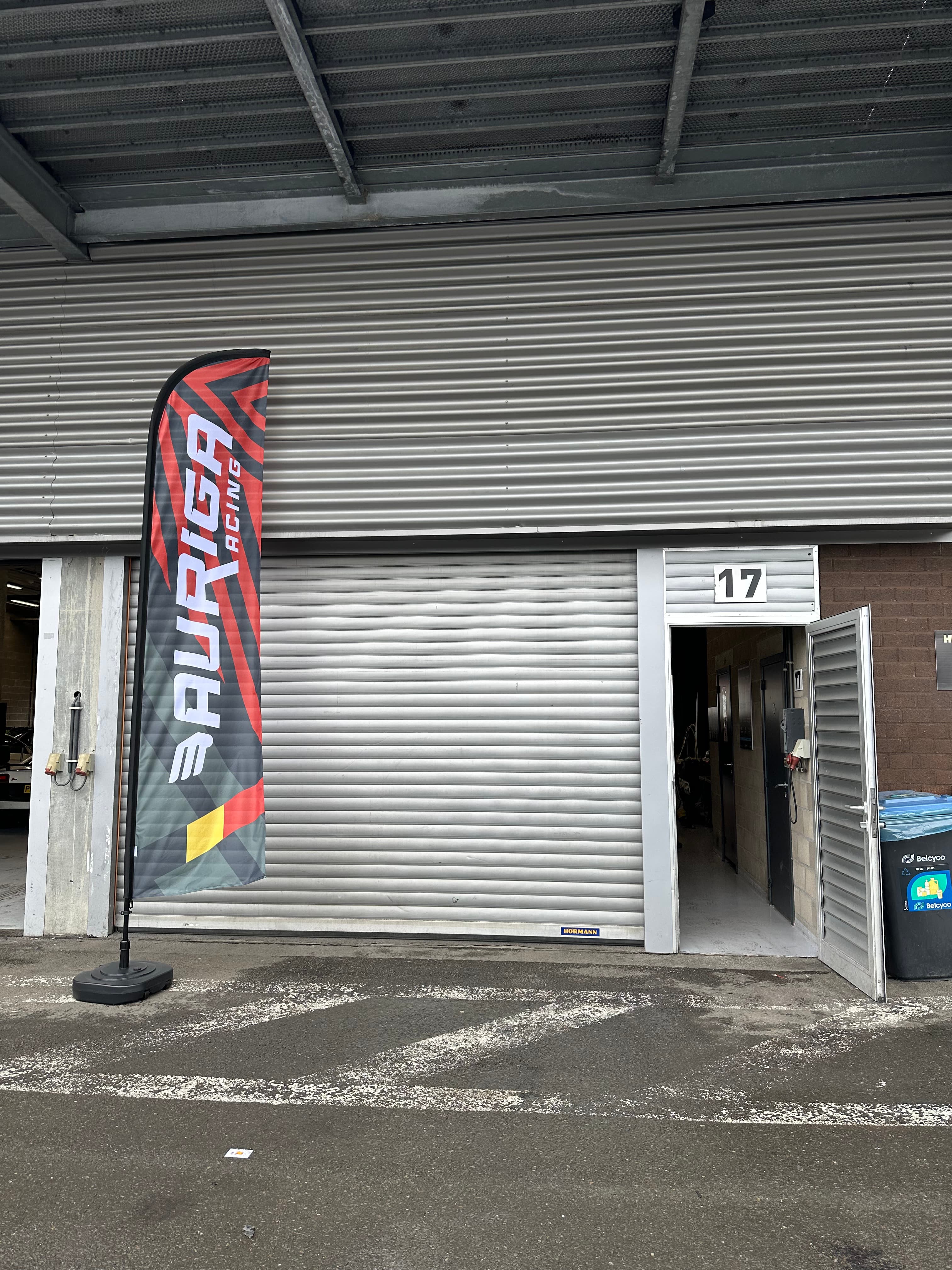 You can't miss where we are